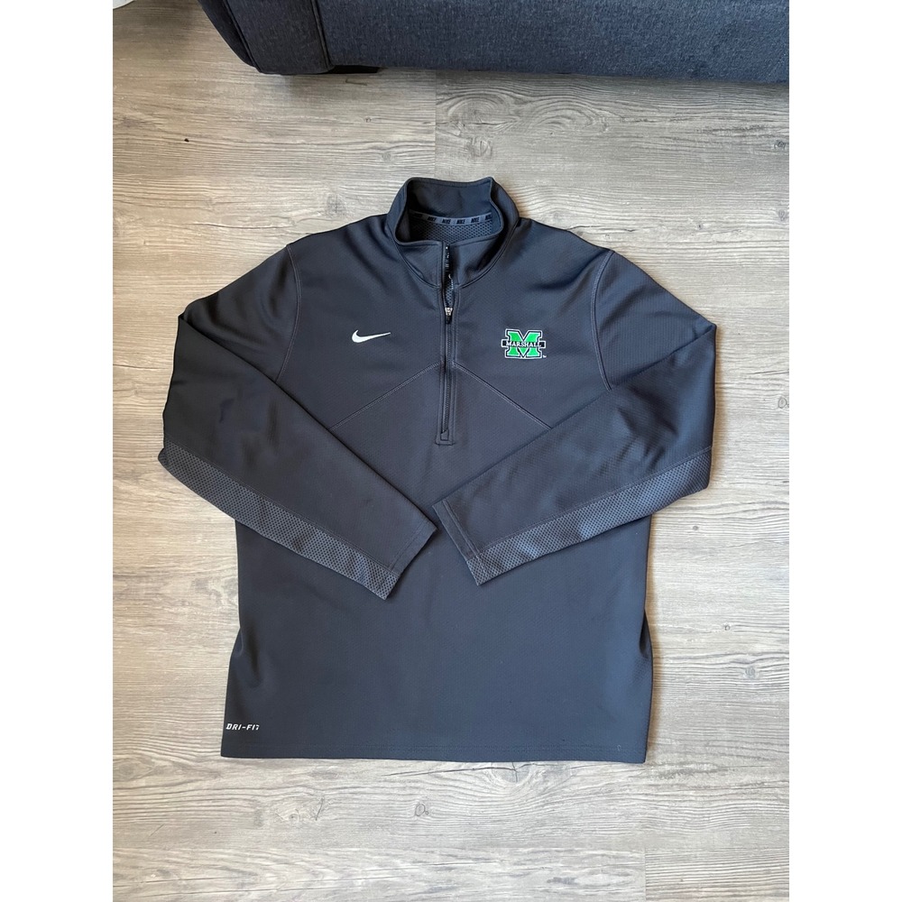 Nike Dri-Fit Training Men's Marshall Thundering Herd Pullover Size Large